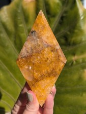 Golden Healer Freeform Crystal Diamond Gemstone Chakra Reiki picture