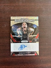 Damian Priest Superstar Autographs 2024 Panini Prizm Disco WWE #SA-DPR picture