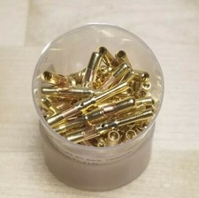Lot of 50 Souriau RC28M1K Circular Contacts Crimp Socket Female 28-30 AWG Gold picture