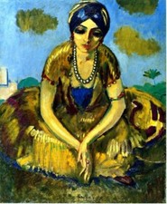 Kees Van Dongen Egyptian with Pearls : Archival Quality Giclée Art Print picture