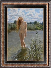 Hand Painted Oil Painting art Female woman Nude On Canvas 24
