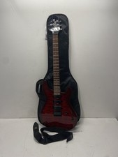 Fernandes HSS Electric Guitar 6-String Quilted Red Finish Humbucker picture