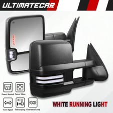 Power Heated Tow Mirrors Dynamic Signal For 2007-2014 Chevy Silverado GMC Sierra picture