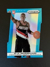CJ McCollum (RC) 2013-14 Panini Prizm #283 Light Blue Die Cut Prizm /199 HAWKS picture