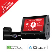 Cobra Smart Dual View Dash Cam SC 250R 4K 32 GB CarPlay Certified Refurbished picture