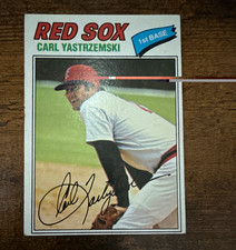 Topps 1977 Topps Base Set Carl Yastrzemski #480 Boston Red Sox picture
