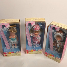 Mattel Barbie Nutcracker Kelly Dolls Lot of 3 Snow Fairy Peppermint Tommy 2001 picture