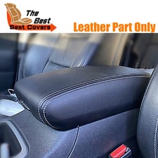 For 2011-2019 Jeep Grand Cherokee Leather Center Console Lid Armrest Cover Black picture