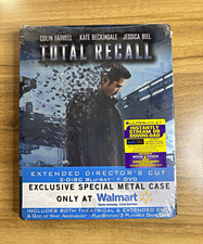 Total Recall Extended Director’s Cut 2012 Blu-ray Steelbook Factory Sealed picture