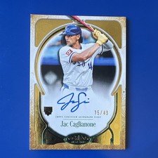 2026 Toppps Tier One Prime Performers Auto RC Jac Caglianone🔥#/49🔥 PPA-JC  KC picture