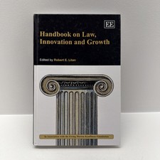 Handbook on Law, Innovation and Growth Litan Hardback Edward Elgar 9781848441873 picture