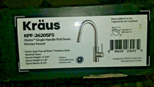 ​KRAUS Oletto Single-Handle Pull-Down Sprayer Kitchen Faucet with Dual-Function  picture