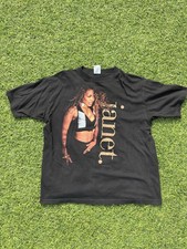 Vintage Janet Jackson World Tour 1993 1994 Shirt Large 90s Photo Graphic Tee picture