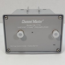 Channel Master Titan 2 Model CM-7777 UHF/VHF Titan2 Preamplifier NEW NO BOX picture