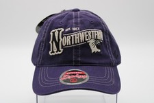 Vintage Zephyr Northwestern Wildcats Cap Blue Embroidered Adjustable Band NWT picture