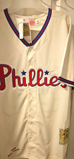 Mitchell & Ness Philadelphia Phillies Robin Roberts 1948 Button Jersey White 48 picture