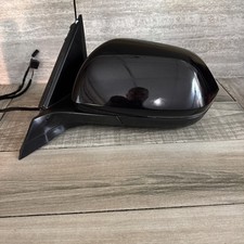 🥇2018-2023 VOLKSWAGEN ATLAS FRONT LEFT DRIVER DOOR MIRROR BLIND SPOT BLACK picture