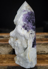 Purple Sphalerite Tower Druzy Sugar Large Big Tall Crystal Chakra Gemstone Reiki picture