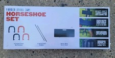 Horseshoe set made of steel with stakes and carrying case BRAND NEW +  picture