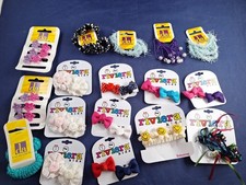 Vtg Da Junior Riveria 90s Y2K Hair Large Lot Accessories Barrette Ponytail *17-A picture