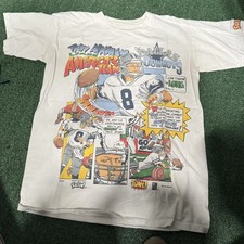 Vtg 1990s Troy Aikman Dallas Cowboys NFL Short Sleeve T shirt HN3431 HN5072 picture
