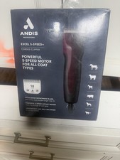 Andis Excel 5-Speed+ Corded Dog Clipper 5-Speed Motor Detachable Blade picture