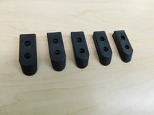 5 - NEW - 1911 MAG BUMPER PAD BASE - PREMIUM BLACK W/ SCREWS   (C153) picture