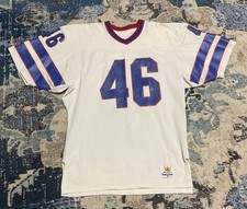 Vintage 1986-1988 New York Giants Greg Lasker #46 Macgregor Sand Knit Jersey  picture