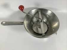 Vintage Passe-Vite Food Mill Moulinette Mount hooks Made in Belgium picture