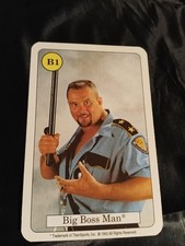 WWF Big Boss Man 1992 TitanSports germany quartetts card picture