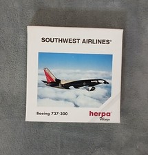 NIB~herpa wings~SOUTHWEST AIRLINES SHAMU~Boeing 737-300~ Scale 1/500~Mini Plane picture