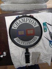 Champion Rail Mount Electronic Shuffleboard Table Scoreboard By Champion S.B. picture