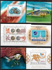 Romania Collection of 6 MNH Souvenir Sheets (002) picture