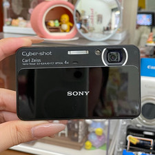 SONY CyberShot DSC-T110 Black Digital Camera 16.1MP 4x Optical Zoom Touch Screen picture