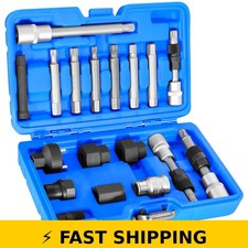 JEUCLEL 18PCS Alternator Pulley Removal Tool Kit picture