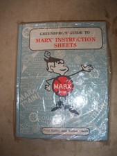 GREENBERG'S GUIDE TO MARX INSTRUCTION SHEETS SEALED IN PROTECTIVE PACKAGING picture
