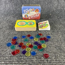 Vintage Channel Craft TTW Tiddly Winks in a Classic Toy Tin Box  picture