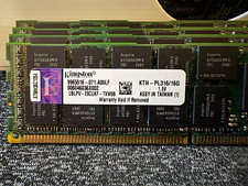 Kingston 256GB (16x16GB) DDR3 ECC Registered DIMM PC3-12800 KTH-PL316/16G picture