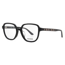 Guess Demo Square Ladies Eyeglasses GU50154-D 001 52 GU50154-D 001 52 picture