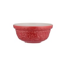 Mason Cash Deck The Halls Size 30 Red Mixing Bowl, 1.15 Quart picture