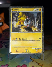 Raikou HGSS19 - MP/VGood - Promo Pokemon TCG - 2010 picture