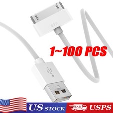 3FT 30 pin USB Charging Data Cable Cord for iPad 1/2/3 iPod Nano 1-6 LOT picture