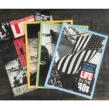 LIFE Magazine 1991 Lot of 4 1940s 1950s 1960s  & Pearl Harbor Photo Issues picture