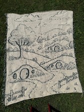 New Handmade Mosaic Crochet Hobbit Afghan Blanket picture