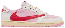 Size 7.5 Jordan 1 Retro Low OG SP Travis Scott Sail Tropical Pink IQ7604-101 picture