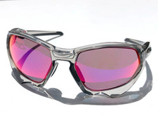 NEW Oakley PLAZMA Grey Ink Transparent Clear w PRIZM Road Bike Sunglass 9019 picture