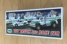 2011 Hess Toy Truck and Race Car New in Box picture