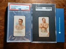 1888 Allen & Ginter PSA 2 John Teemer & Geo La Blanche SGC Authentic Boxing RARE picture