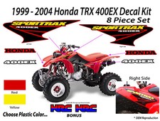 2003 2004 Honda TRX 400ex Decal Graphic Sticker OEM kit Mark Set SPORTRAX 400 EX picture