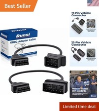 Toyota OBD1 to OBD2 17 22 Pin Diagnostic Adapter Converter for 16 Pin OBD2 picture
